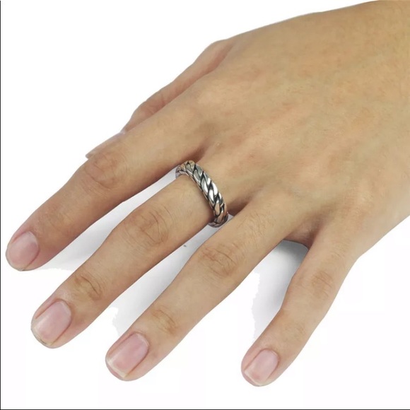 New Silver Unisex ring - Picture 4 of 5